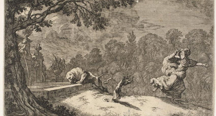 Pyramus and Thisbe, 1639-1641, Johann Wilhelm Baur (German,1607–1642)