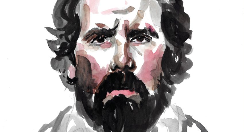 Ramiro, actor António Mortágua, num filme de Manuel Mozos, ilustração de Lia Ferreira